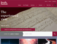 Tablet Screenshot of boodlehatfield.com
